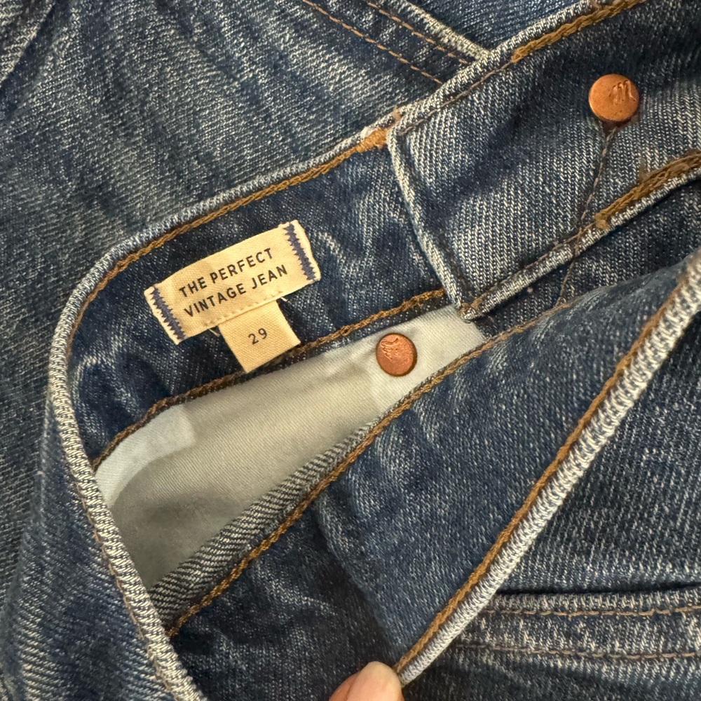 Madewell Perfect Vintage Jean, 29 - Picture 5 of 7